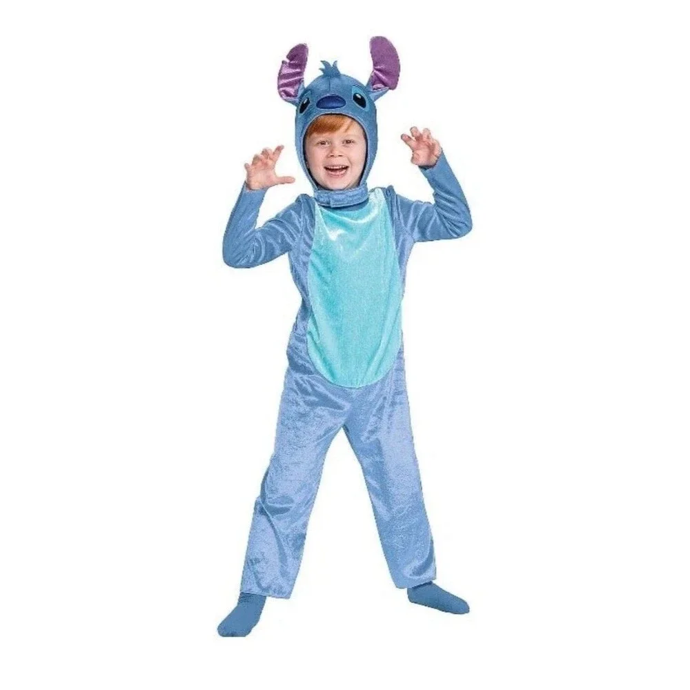 Disney Stitch Halloween Costume Size 2T Lilo & Stitch Toddler Jumpsuit